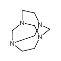 1,3,6,8-Tetraazatricyclo[4.4.1.13,8]dodecane Structure