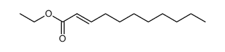 (Z)- und (E)-2-Undecencarbonsaeureethylester结构式