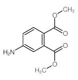4-氨基邻苯二甲酸二甲酯结构式