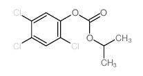 propan-2-yl (2,4,5-trichlorophenyl) carbonate结构式