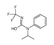 1-phenyl-1-propan-2-yl-3-(trifluoromethyl)urea结构式