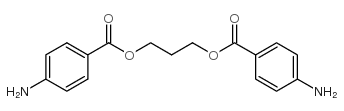 三亚甲基双(4-氨基苯甲酸酯)结构式