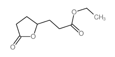 ethyl 3-(5-oxooxolan-2-yl)propanoate结构式