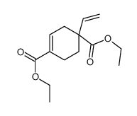 diethyl 4-ethenylcyclohexene-1,4-dicarboxylate Structure
