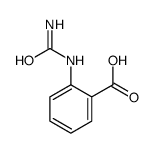 2-(carbamoylamino)benzoic acid Structure