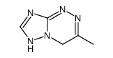 3-methyl-4,6-dihydro-[1,2,4]triazolo[5,1-c][1,2,4]triazine结构式