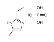 2-ethyl-5-methyl-1H-imidazole,phosphoric acid Structure