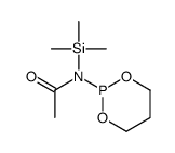 N-(1,3,2-dioxaphosphinan-2-yl)-N-trimethylsilylacetamide结构式