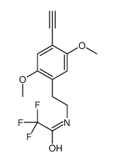 N-[2-(4-ethynyl-2,5-dimethoxyphenyl)ethyl]-2,2,2-trifluoroacetamide Structure