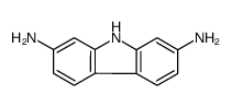 9H-carbazole-2,7-diamine结构式
