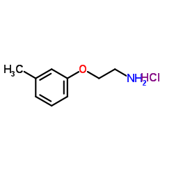 2-(3-甲基苯氧基)乙胺结构式