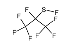 perfluoropropane-2-sulphenic acid fluoride结构式