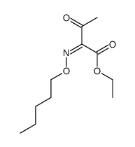 3-Oxo-2-[(Z)-pentyloxyimino]-butyric acid ethyl ester结构式
