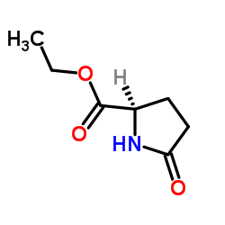 D-焦谷氨酸乙酯结构式