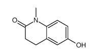 6-hydroxy-1-methyl-3,4-dihydroquinolin-2-one Structure