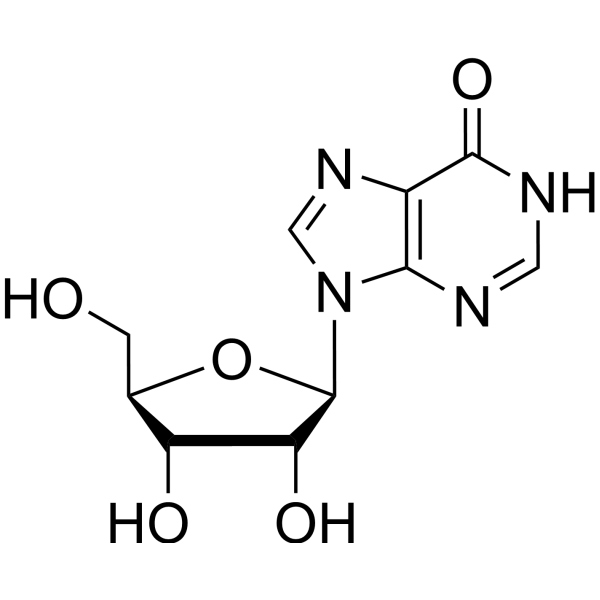 hypoxanthine-9-beta-d-arabinofuranoside Structure