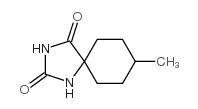 8-甲基-1,3-二氮杂螺[4.5]癸烷-2,4-二酮结构式