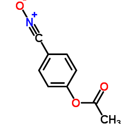 Benzonitrile, 4-(acetyloxy)-, N-oxide (9CI)结构式