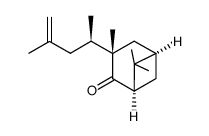 3-(1,3-dimethylbut-3-enyl)-3,6,6-trimethylbicyclo[3.1.1]heptan-2-one结构式