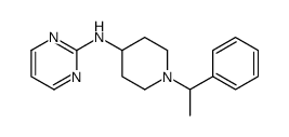 N-[1-(1-phenylethyl)piperidin-4-yl]pyrimidin-2-amine Structure