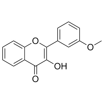 3-羟基-3’-甲氧基黄酮结构式