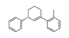 (+)-(R)-3-phenyl-1-(2-tolyl)cyclohexene结构式