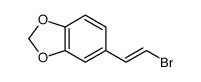 (E)-5-(2-Bromovinyl)benzo[d][1,3]dioxole Structure