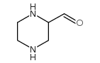 2-Piperazinecarboxaldehyde structure