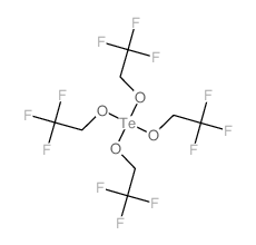 1,1,1-trifluoro-2-[tris(2,2,2-trifluoroethoxy)-λ4-tellanyl]oxyethane Structure
