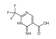 4-AMINO-2-(TRIFLUOROMETHYL)PYRIMIDINE-5-CARBOXYLICACID Structure