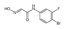 hydroxyimino-acetic acid-(4-bromo-3-fluoro-anilide)结构式
