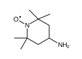 Piperidinooxy,4-amino-2,2,6,6-tetramethyl structure