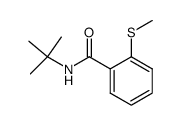 N-t-butyl-2-(methylyhio)benzamide Structure