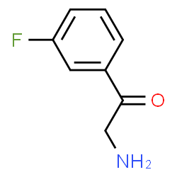 Ethanone, 2-amino-1-(3-fluorophenyl)- (9CI) Structure