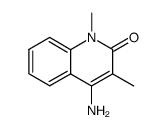 4-amino-1,3-dimethylquinolin-2(1H)-one结构式