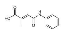 2-methyl-N-phenyl-maleamic acid结构式