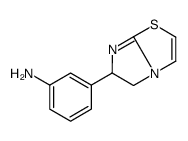 3-(5,6-二氢咪唑并[2,1-b]噻唑-6-基)苯胺结构式