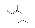 1-iodo-2,4-dimethylpent-1-ene结构式
