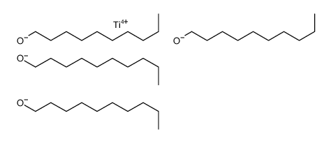 titanium(4+) decan-1-olate结构式