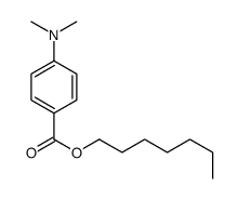 heptyl 4-(dimethylamino)benzoate Structure