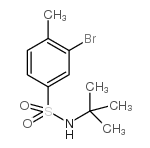 N-叔丁基-3-溴-4-甲基苯磺酰胺图片