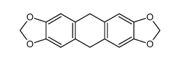 5,11-dihydro-anthra[2,3-d,6,7-d']bis-[1,3]dioxole结构式