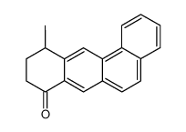 11-methyl-10,11-dihydro-9H-benz[a]anthracen-8-one结构式