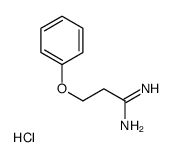 3-苯氧基丙脒盐酸盐结构式