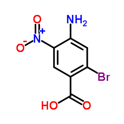 4-Amino-2-bromo-5-nitrobenzoic acid Structure