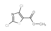 2,4-二氯噻唑-5-羧酸甲酯结构式