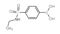 4-(乙基磺酰胺基)苯硼酸结构式