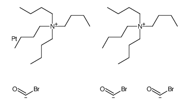 tetrabutylammonium tribromocarbonylplatinate结构式