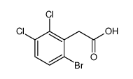 2-BROMO-5,6-DICHLOROPHENYLACETIC ACID Structure