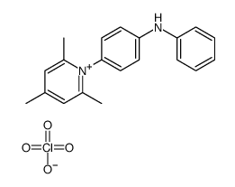 N-phenyl-4-(2,4,6-trimethylpyridin-1-ium-1-yl)aniline,perchlorate Structure